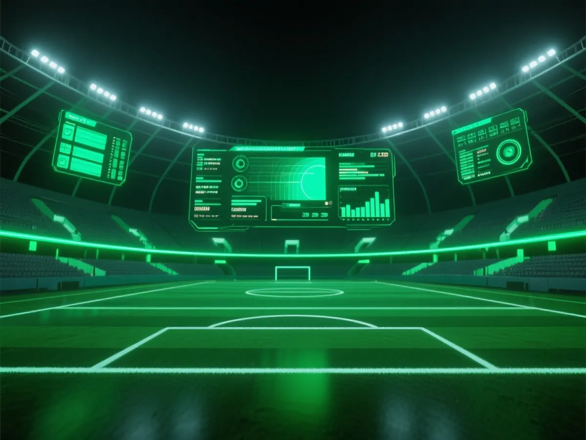 虚拟赛场数据看板