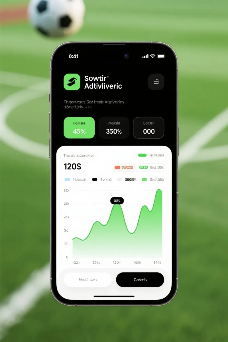 虚拟足球盘口大师 App 界面预览