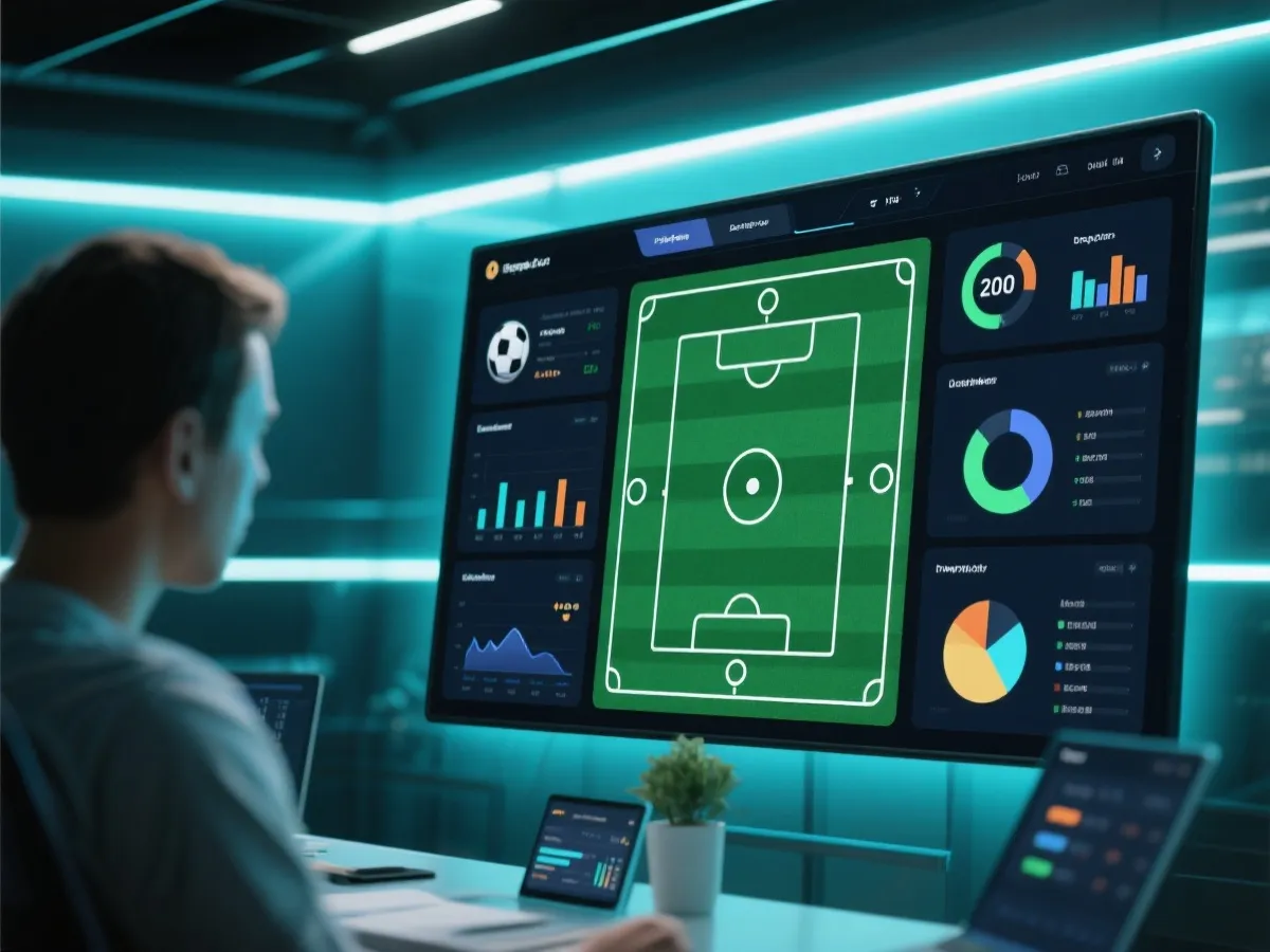 虚拟足球盘口分析示意图